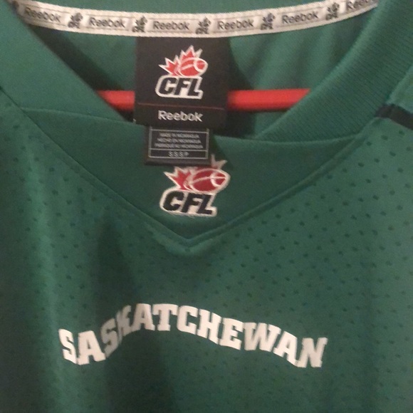 Reebok Vintage Saskatchewan Jersey Size Small CFL - Picture 7 of 13